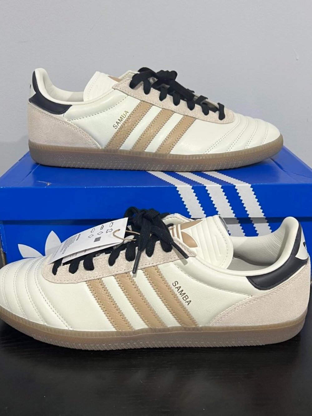 *NEW* Adidas Samba Japan | Off White / Beige | Size 12 US | Y2K World Cup Summer